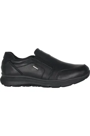 ARA Sko, Herre, Sort, 40 EU, Læder, Vandtætte Slip-On Loafers - Sort