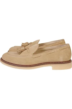 ELEVENTY Sko, Herre, , 45 EU, Læder, Læder Loafer med Tassels