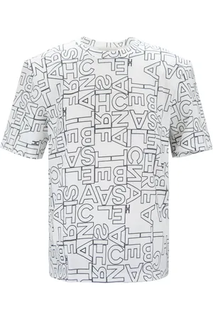 Elisabetta Franchi Top, Dame, Flerfarvet, L, Bomuld, Damers Slip-On T-shirt