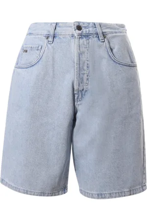 Emporio Armani Shorts, Herre, Blå, S, Bomuld, Blå Bomuldsshorts med Logodetaljer