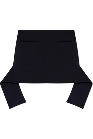 Courrèges Nederdel, Dame, Blå, M, Polyester, Nederdel med lukning