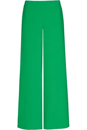 Marie Méro Bukser, Dame, Grøn, L, Grønne Brede Benbukser