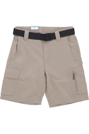 Columbia Shorts, Herre, Grå, W28, Polyester, Nytte Cargo Shorts med Solbeskyttelse