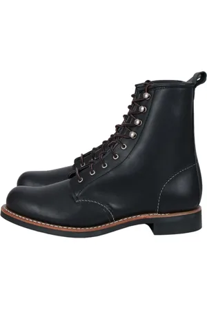 Red Wing Sko, Dame, Sort, 37 1/2 EU, Læder, Silvershmith Snørestøvler