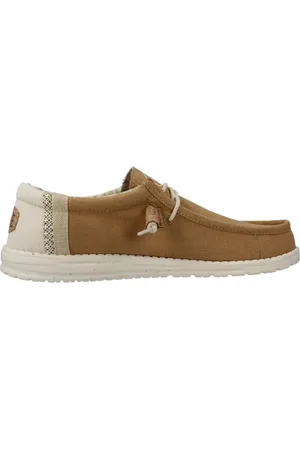 Hey dude Sko, Herre, Brun, 41 EU, Uld, Sko
