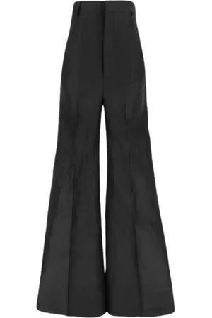 Rick Owens Bukser, Dame, Sort, XS, Uld, Stilfulde Bukser