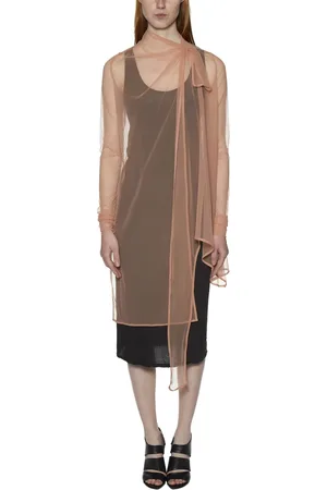 Rick Owens Bluser & Skjorter, Dame, Lyserød, 2XS, Tyl, Stretch Jakke i Tyl