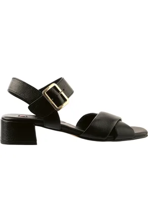 Högl Sko, Dame, Sort, 39 1/2 EU, Læder, Sort Sandal 