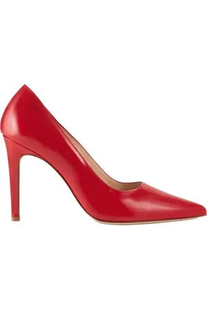 Högl Sko, Dame, Rød, 39 EU, Læder, Elegant Boulevard Pumps