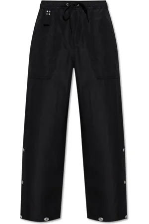 Comme des Garçons Bukser, Herre, Sort, L, Uld, Bukser med lukninger
