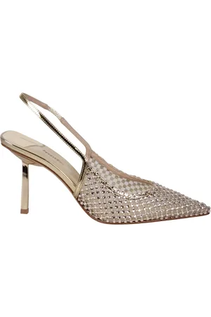 LE SILLA Sko, Dame, , 40 EU, Læder, Krystal Mesh Slingback Gilda Hæle