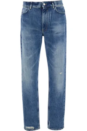Givenchy Jeans, Herre, Blå, W36, Denim, Blå Denim Five Pocket Jeans