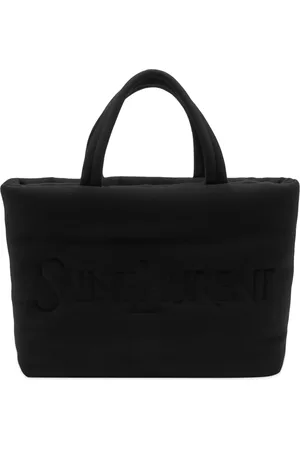 Saint Laurent Taske, Herre, Sort, ONE SIZE, Bomuld, Sort bomuldstote bag
