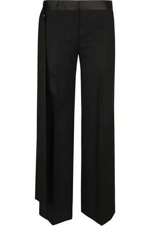 Victoria Beckham Bukser, Dame, Sort, S, Uld, Sort Gigi Bukser til Kvinder