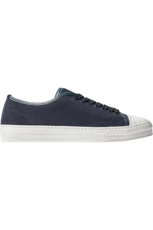 Scarosso Sko, Herre, Blå, 41 EU, Suede, Blå Suede Snøresko Sneakers