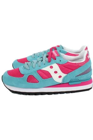 Saucony Sko, Dame, Blå, 42 EU, Suede, Shadow Original Sneakers