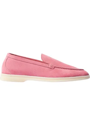 Scarosso Sko, Dame, Lyserød, 37 1/2 EU, Suede, Dusky Suede Loafer