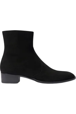 Scarosso Sko, Herre, Sort, 42 EU, Suede, Warren Suede Ankelstøvler