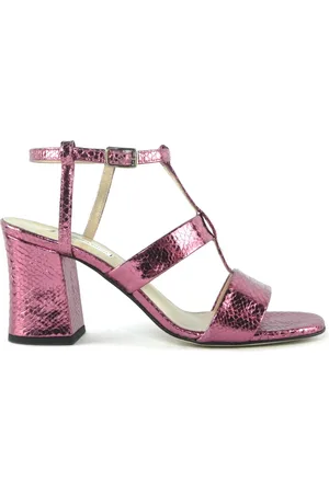 GIAMPAOLO VIOZZI Sko, Dame, Lyserød, 36 EU, Pitone Print Sandal