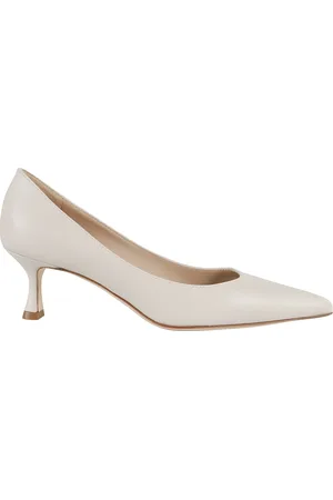 ROBERTO FESTA Sko, Dame, Hvid, 37 EU, Uld, Stilfulde Ally50 Pumps