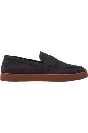 Scarosso Sko, Herre, Blå, 45 EU, Uld, Carlos Sneakers