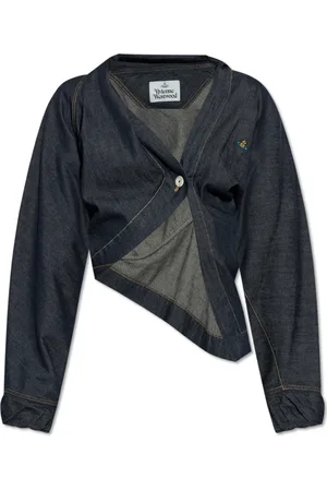 Vivienne Westwood Bluser & Skjorter, Dame, Blå, 2XS, Denim, Denim skjorte