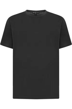 James Perse Top, Herre, Sort, S, Bomuld, Kulstof Bomuld Rundhals T-shirt