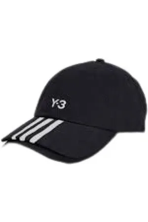 Y-3 Tilbehør, Dame, Sort, ONE SIZE, Uld, Stilfuld Cap til Bymode