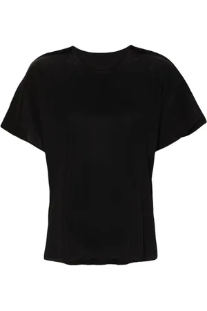 Issey Miyake Top, Dame, Sort, ONE SIZE, Bomuld, Afslappet Bomuldsskjorte til Mænd