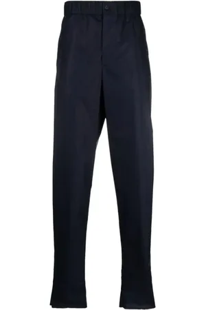 Giorgio Armani Bukser, Herre, Blå, XL, Bomuld, Sweatpants