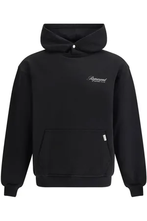 Represent Sweathshirts & Hoodies, Herre, Sort, XL, Bomuld, Maxi Print Bomulds Hættetrøje