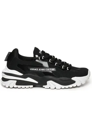 VERSACE Sko, Herre, Sort, 44 EU, Sorte Sneakers Scarpa Sneakers