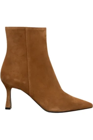 ROBERTO FESTA Sko, Dame, Brun, 38 1/2 EU, Suede, Suede Ankelstøvle