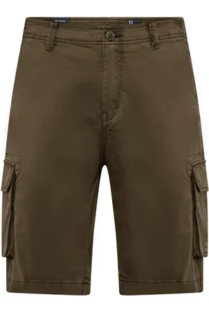Bomboogie Shorts, Herre, Brun, W38, Bomuld, Cargo Bermuda Shorts i bomuldsgabardin