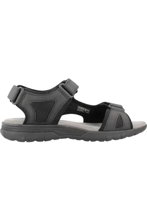 Geox Sko, Herre, Sort, 42 EU, Uld, Flade sandaler