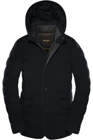 MOORER Jakke, Herre, Blå, 2XL, Craig-Kn