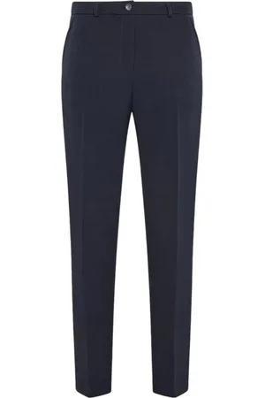 SEVENTY BY SERGIO TEGON Bukser, Dame, Blå, XL, Moderne Slim Fit Casual Bukser