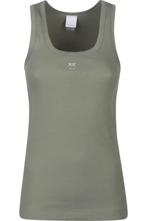 Pinko Top, Dame, Grøn, L, Tank Top Lommeregner
