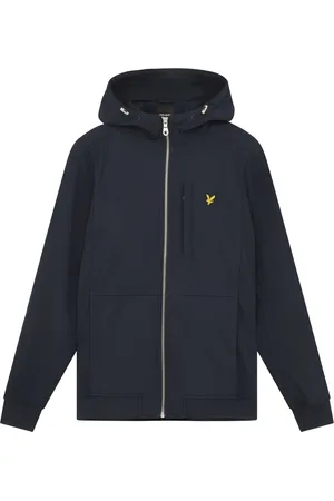 Lyle & Scott Jakke, Herre, Blå, XL, Polyester, Softshell Jakke