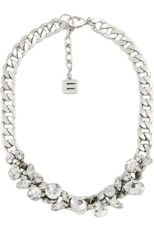 Essentiel Antwerp Tilbehør, Dame, Grå, ONE SIZE, Rhinestones Halskæde