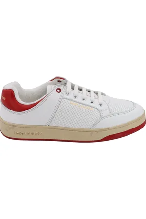 Saint Laurent Sko, Herre, Hvid, 43 1/2 EU, Uld, Sl/61 Sneaker