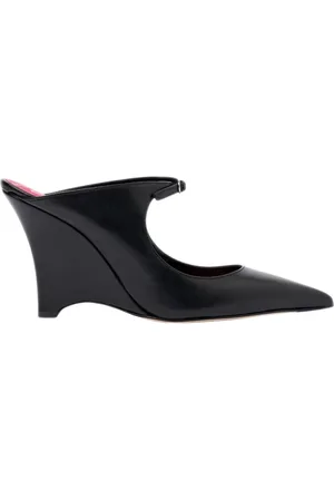 Scarosso Sko, Dame, Sort, 37 EU, Læder, Marta II Mule Pumps