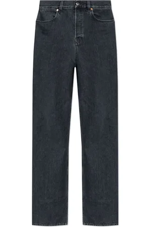 Gucci Jeans, Dame, Sort, W28, Sorte Jeans med Klassisk Stil