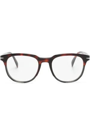 DB EYEWEAR BY DAVID BECKHAM Tilbehør, Herre, Brun, 51 MM, Uld, Brun/Havana solbriller, alsidige og stilfulde