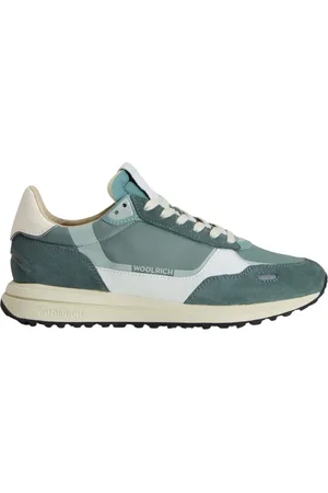 Woolrich Sko, Herre, Flerfarvet, 41 EU, Retro Grøn Sneaker