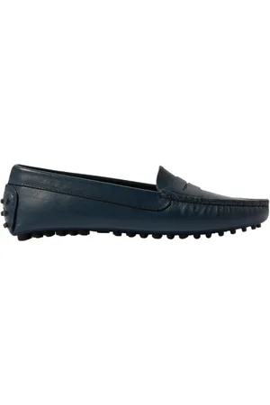 Scarosso Sko, Dame, Blå, 40 EU, Læder, Ashley Loafers