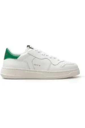 RUN OF Sko, Herre, Hvid, 44 EU, Læder, Klassiske M-Gr1 Sneakers