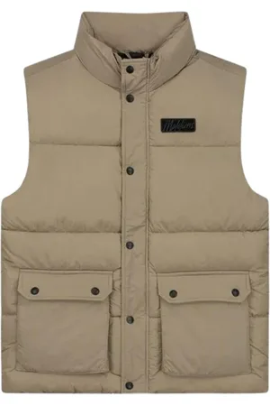 Malelions Jakke, Herre, , M, Uld, Taupe Bodywarmer Stilfuldt Model