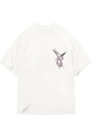 Represent Top, Herre, Hvid, L, Bomuld, Oversized Archangel Cotton T-shirt