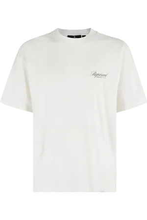 Represent Top, Herre, Hvid, M, Bomuld, Club Script T-shirt